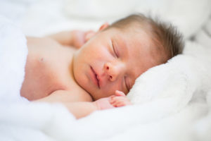 newborn baby in blanket