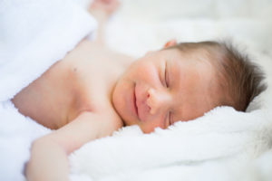 newborn baby in blanket