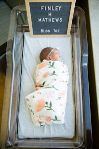newborn in hospital