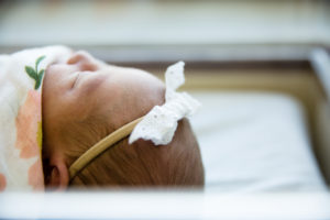 newborn baby in hospital