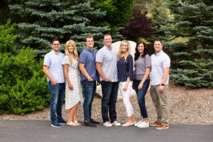 sibling photo with spouses