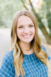 Portrait of young adult woman