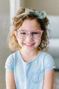 Portrait of four year old girl