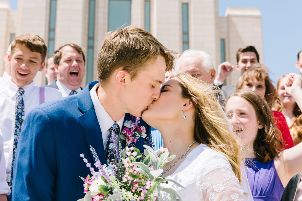 South Jordan Wedding at Oquirrh Mountain Utah Temple