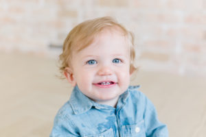 one year old portrait